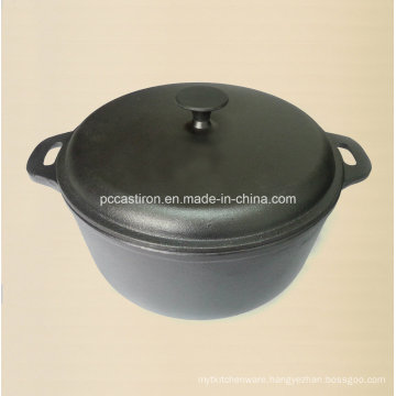 7.0L Preseasoned Cast Iron Casserole Dia 28cm